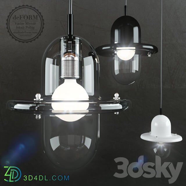 Hats by deFORM Pendant light 3D Models