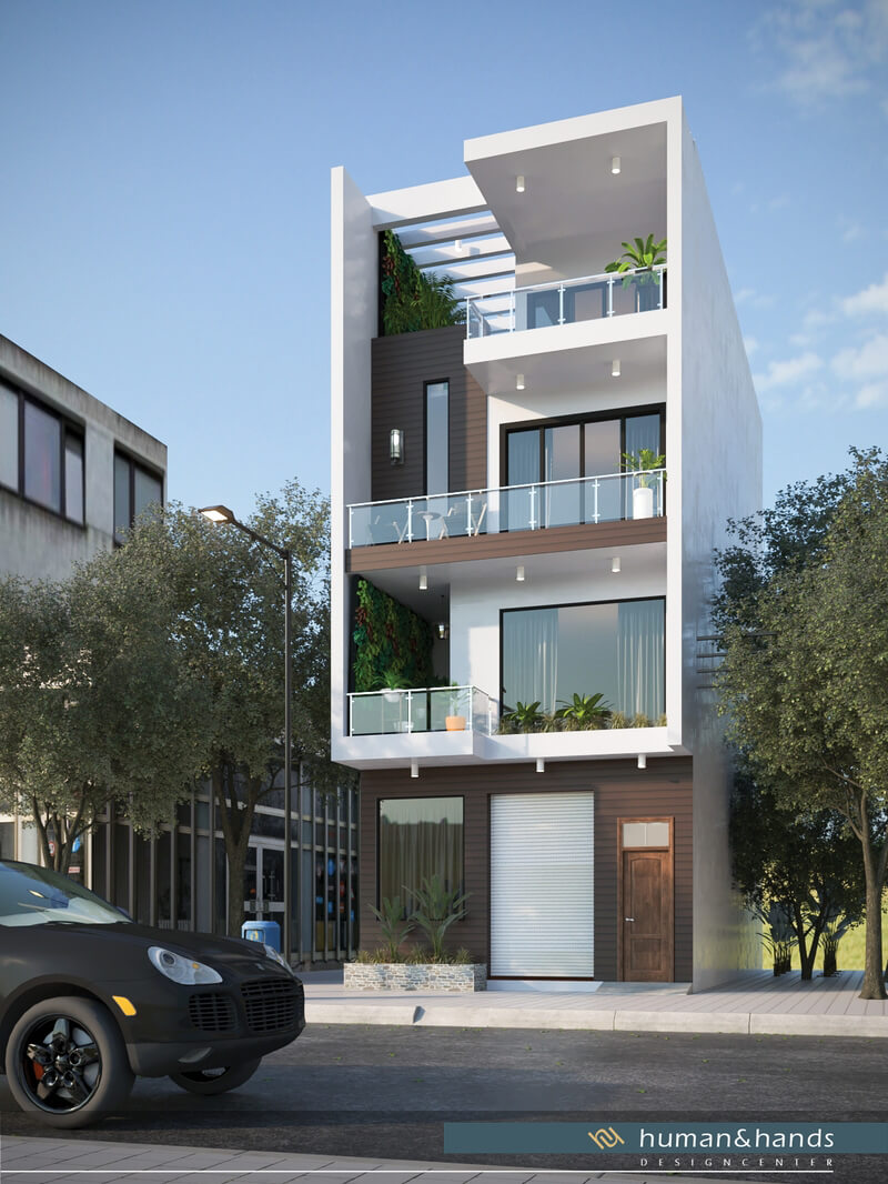  3D House Exterior by Huy Hieu Lee