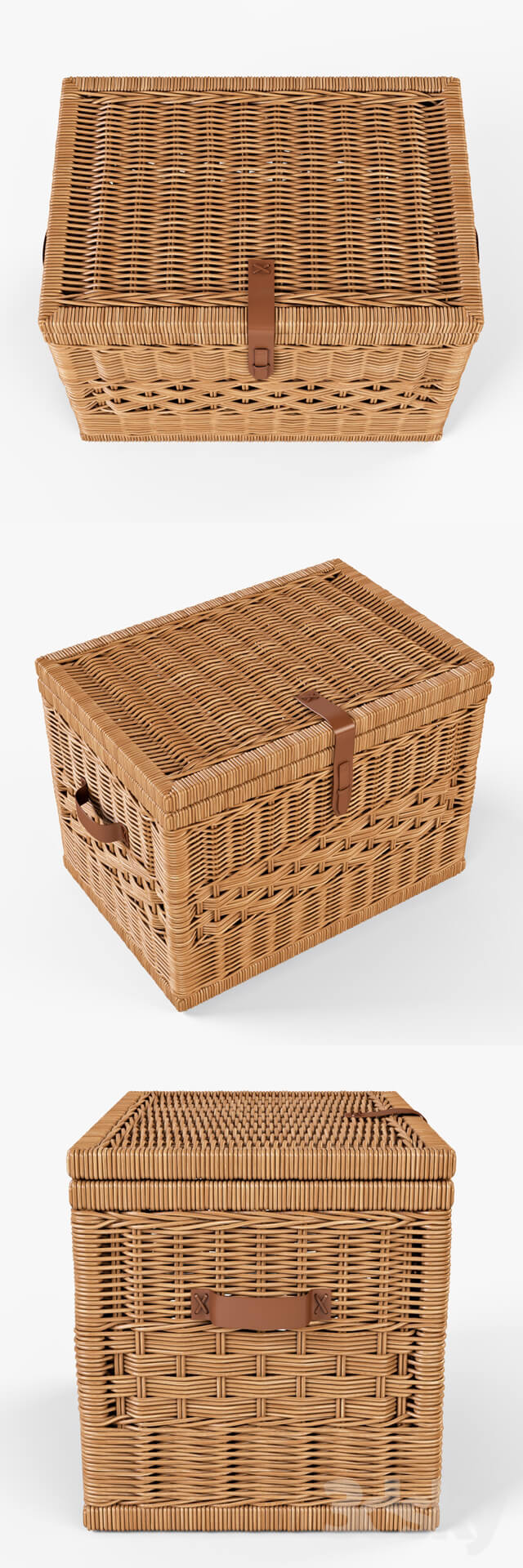 Wicker Chest Natural Color