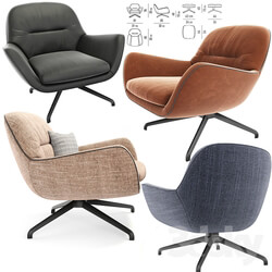 Minotti Jensen Armchair With Pillow 