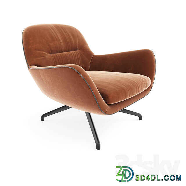 Minotti Jensen Armchair With Pillow