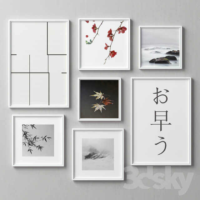 Picture Frames Set 93