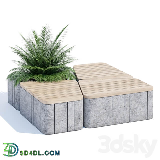 Uniun seating 3D Models
