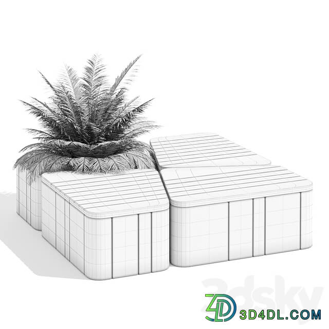 Uniun seating 3D Models