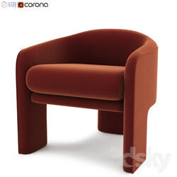 Vladimir Kagan Weiman Lounge Chair 