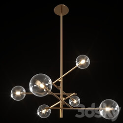 Chandelier Maxlight Lollipop P0294. Pendant light 3D Models 