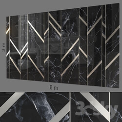 Decorative wall 212. 