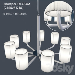 Chandelier SYLCOM 2120 9 K BL Pendant light 3D Models 