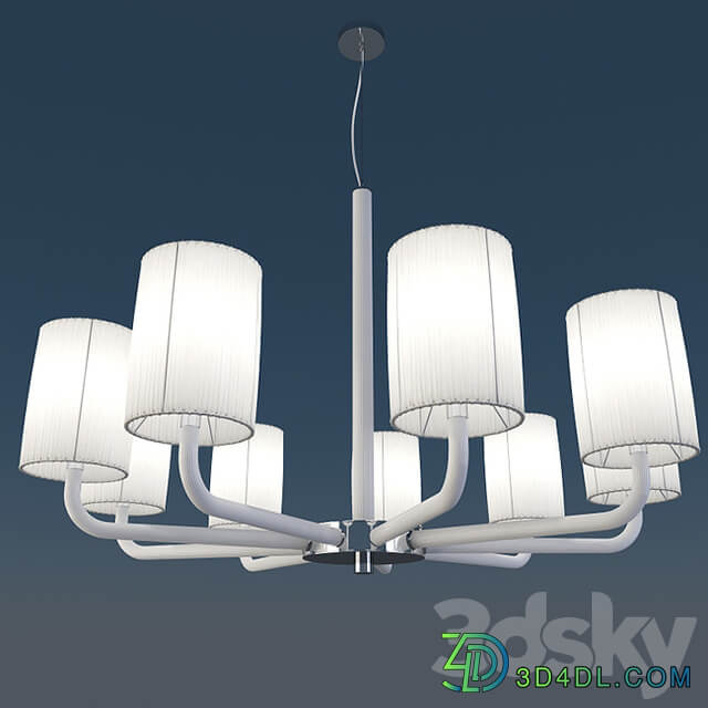 Chandelier SYLCOM 2120 9 K BL Pendant light 3D Models