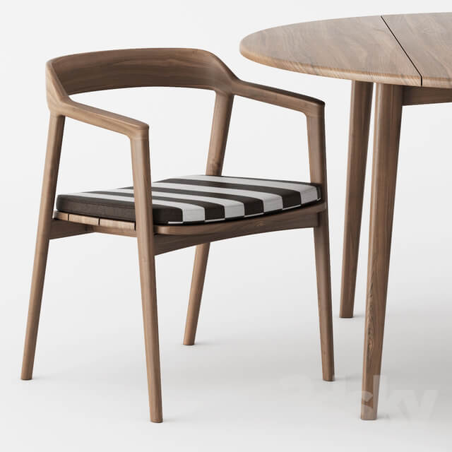 Table Chair KARPENTER GRASSHOPPER SET2