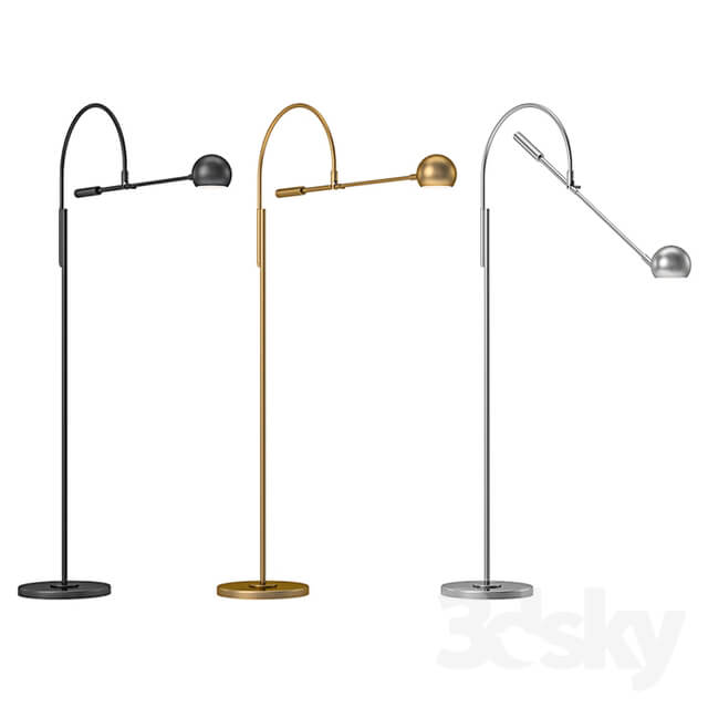 RH Orbiter II Task Floor Lamp