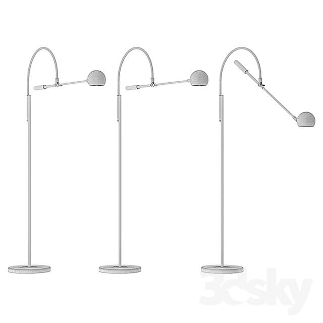 RH Orbiter II Task Floor Lamp