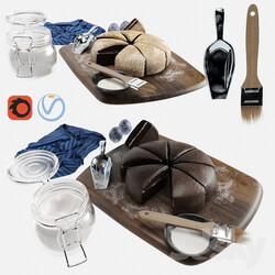Decorative Kitchen Cake Set 