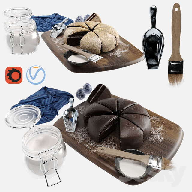 Decorative Kitchen Cake Set