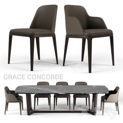 Table Chair Poliform dining set 