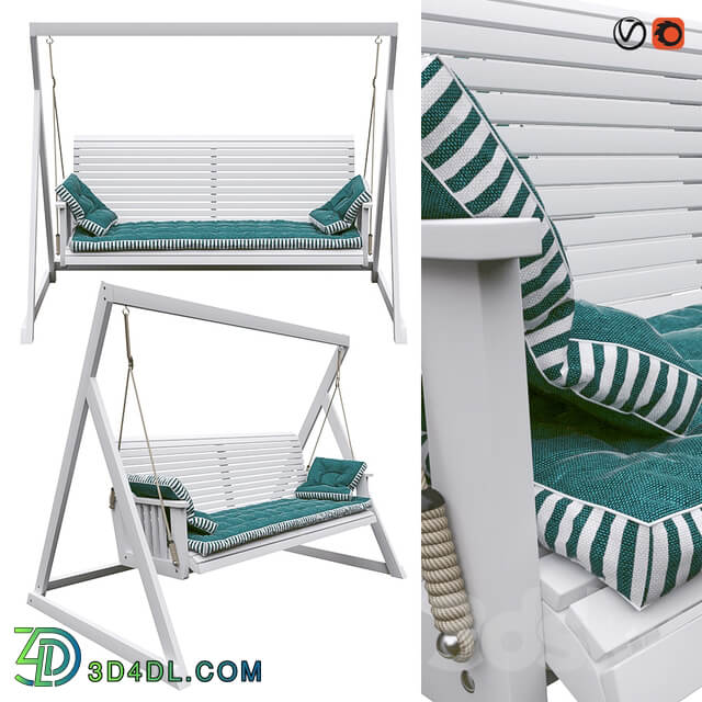 Garden Swing Emma Other 3D Models