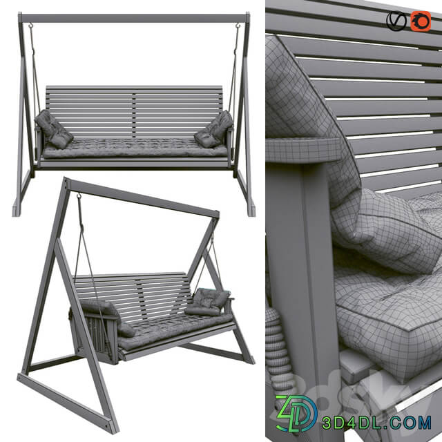 Garden Swing Emma Other 3D Models
