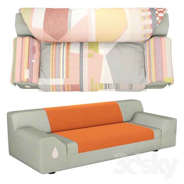 VITRA vlinder sofa