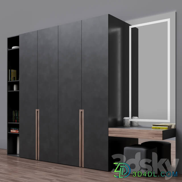 Furniture composition 01 3D Models