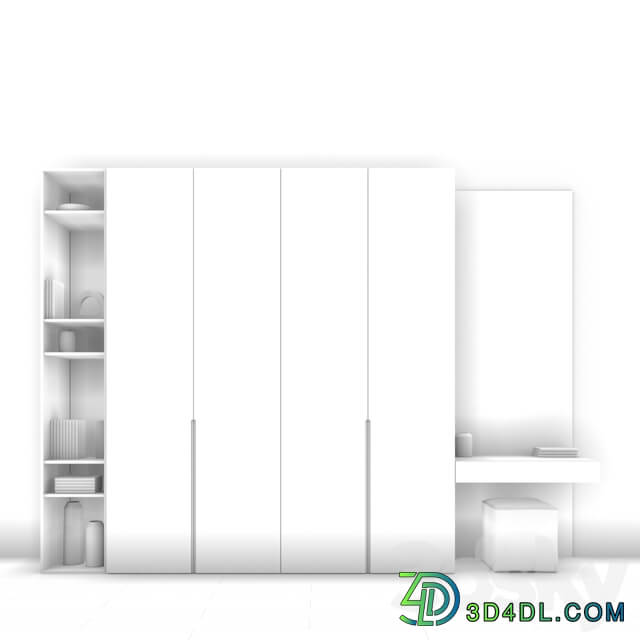 Furniture composition 01 3D Models