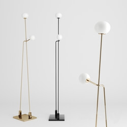 Tempo floor lamp by Atelier de troupe 