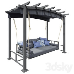 Atlanta Day Bed Garden Furniture Swing Seat Other 3D Models 