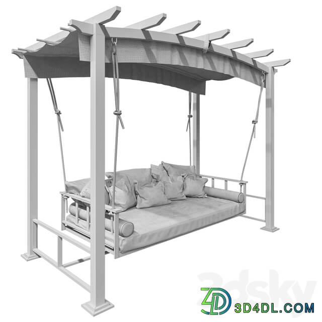 Atlanta Day Bed Garden Furniture Swing Seat Other 3D Models