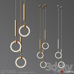 Light Ring Lee Broom Pendant light 3D Models 