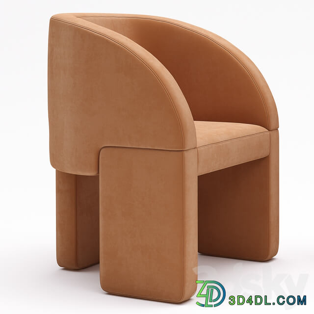 Baxter Chair Lazybones 3D Models