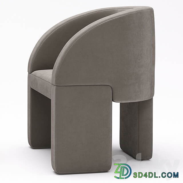 Baxter Chair Lazybones 3D Models