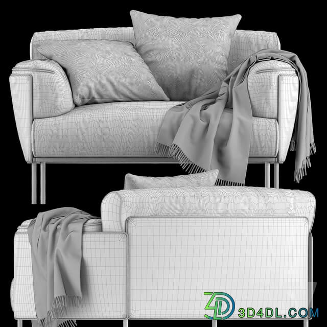 LIVING DIVANI GREENE armchair