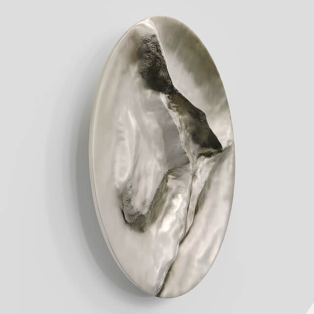 Round wall panel FROM A MOUNTAIN STREAM Metal Other decorative objects 3D Models