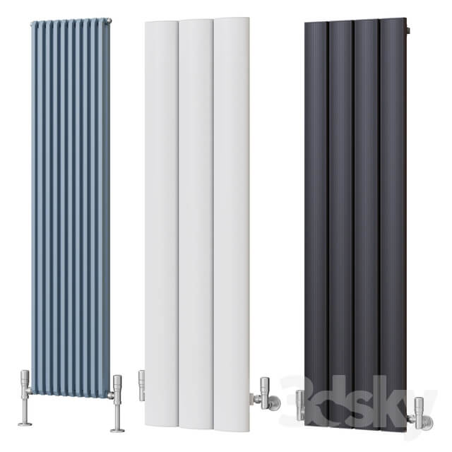 Vertical radiators