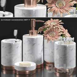 bathroom accessories set 7 