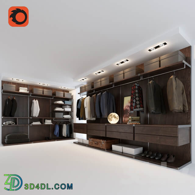 Wardrobe Display cabinets Modular men 39 s wardrobe