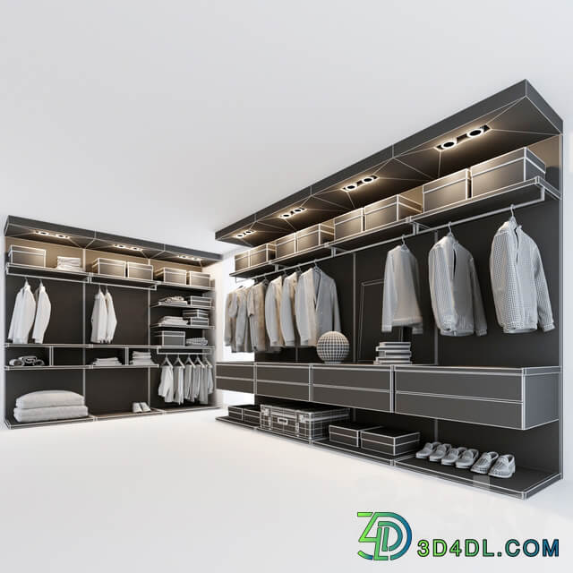 Wardrobe Display cabinets Modular men 39 s wardrobe