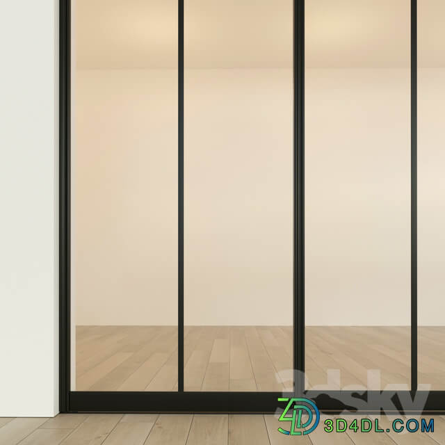 Sliding partition door 16