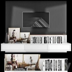 TV Wall set 18 3D Models 