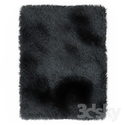 Carpet Fur Gray Shaggi 02 