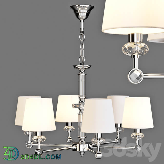 Maytoni Chandelier Riverside MOD018PL 06CH Pendant light 3D Models