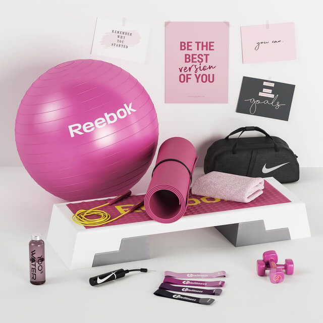 Female sports set