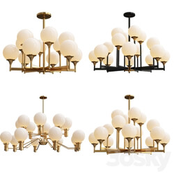 Collection of Babble Mlik Pendant light 3D Models 