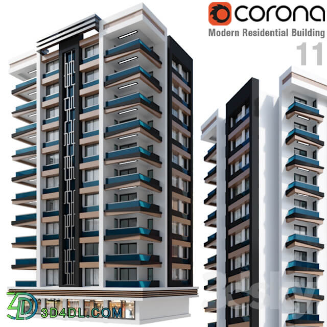Modern Residential Building 011