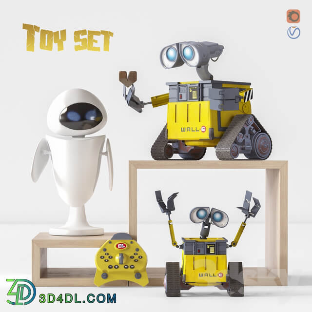 Toys and furniture set 54