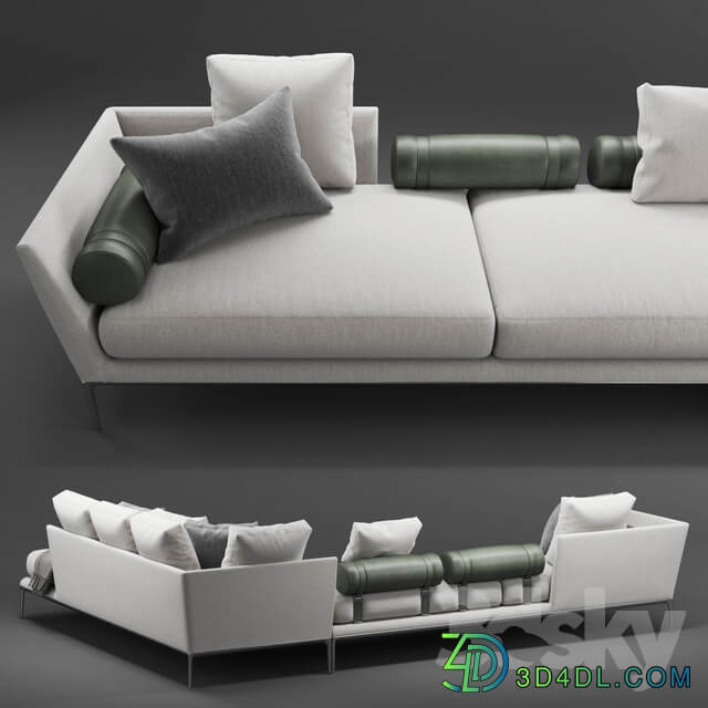 B B italia Atoll sofa system