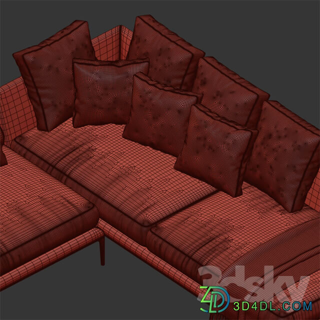B B italia Atoll sofa system