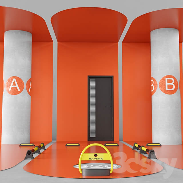 Other architectural elements Car park accessories pack
