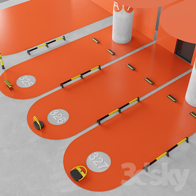 Other architectural elements Car park accessories pack