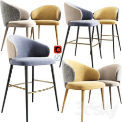 Modrest Carlton Bar And Dining Chair 