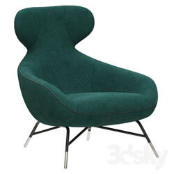 Roche Bobois SPOUTNIK LOUNGE ARMCHAIR 